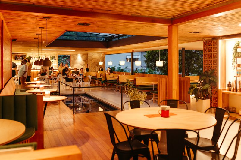 Sparkling water and soft drinks at Marcos